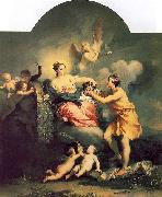 Jacopo Amigoni Juno Receives the Head of Argus oil painting artist